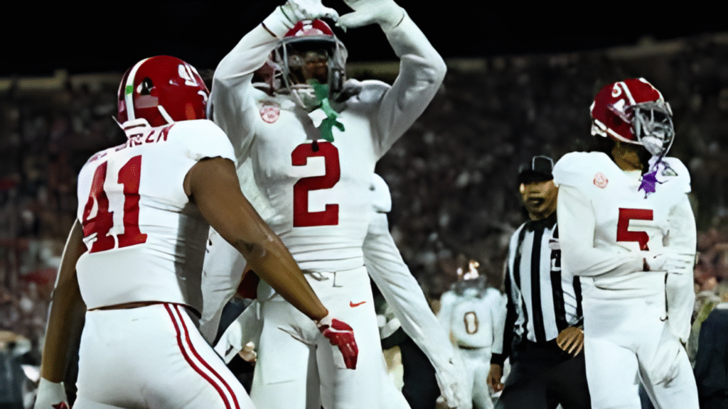 Alabama football schedule