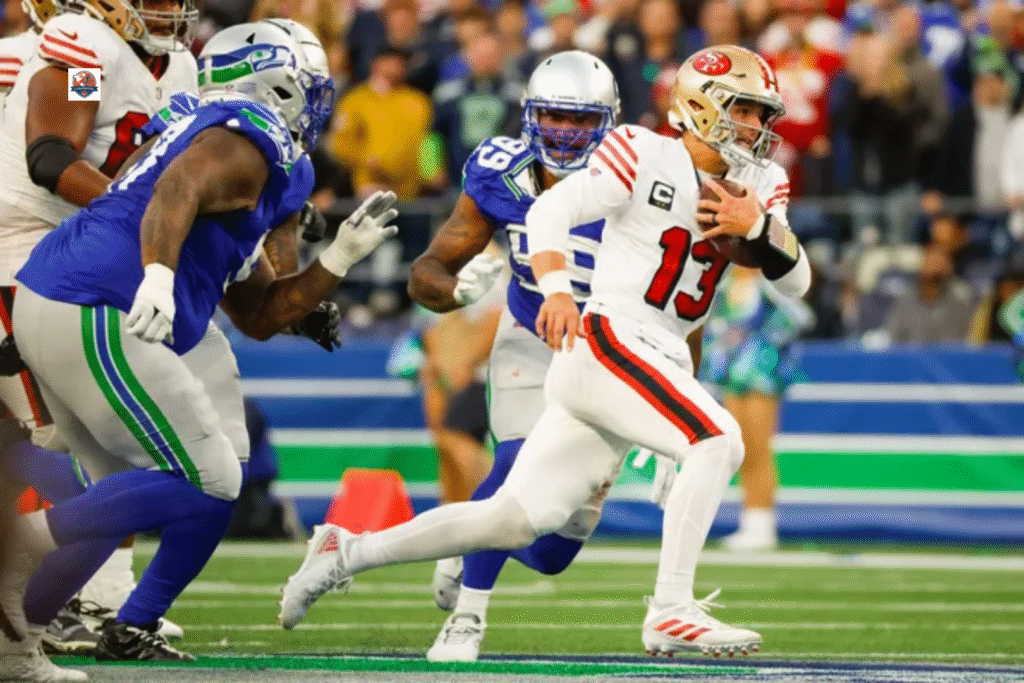 seahawks vs 49ers match player stats​

