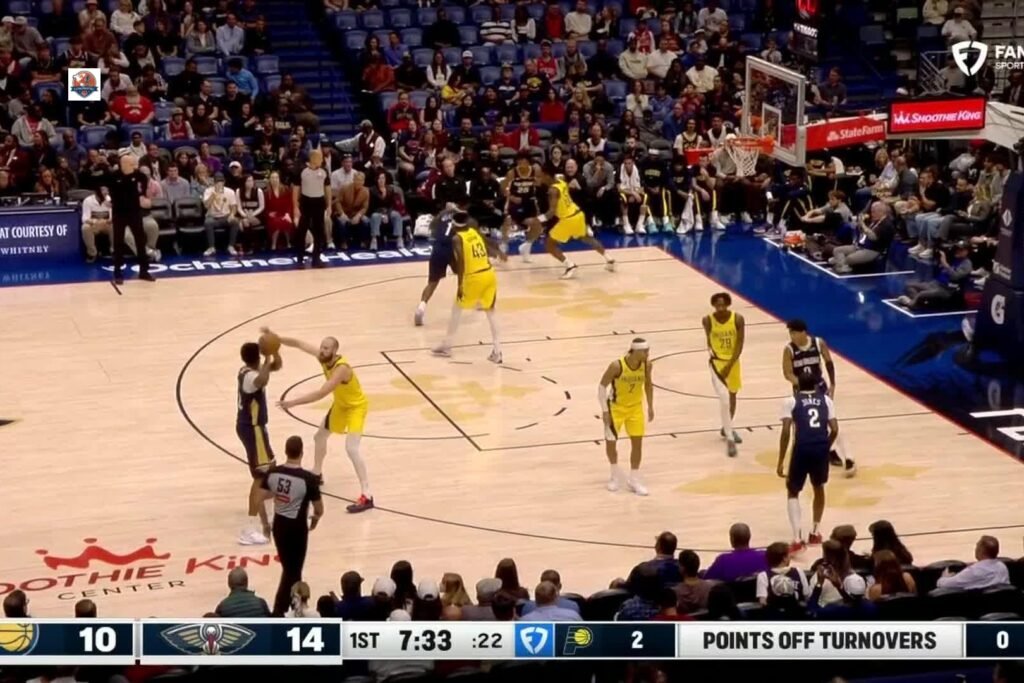 pacers vs new orleans pelicans match player stats​