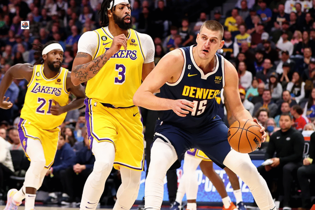 denver nuggets vs lakers match player stats​

