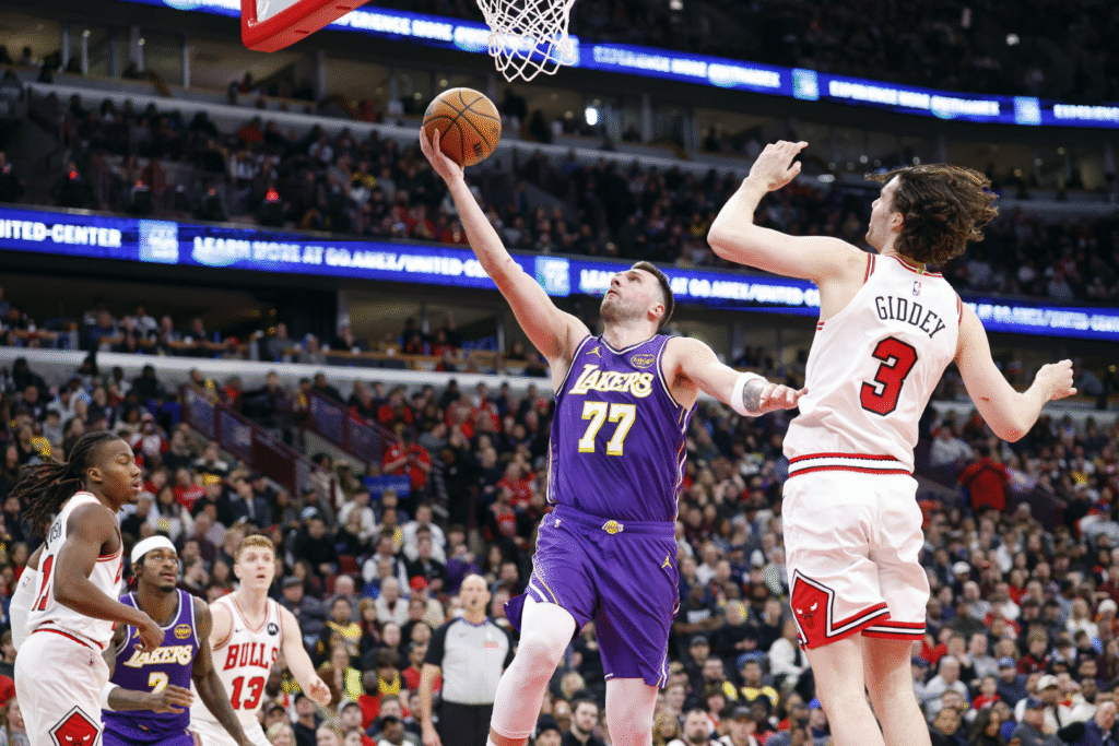 chicago bulls vs lakers match player stats​

