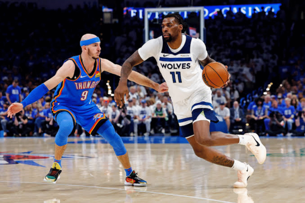 minnesota timberwolves vs oklahoma city thunder match player stats​

