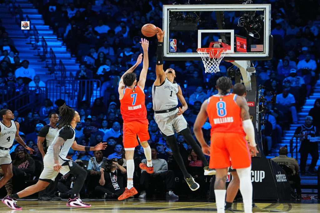 okc thunder vs san antonio spurs match player stats​

