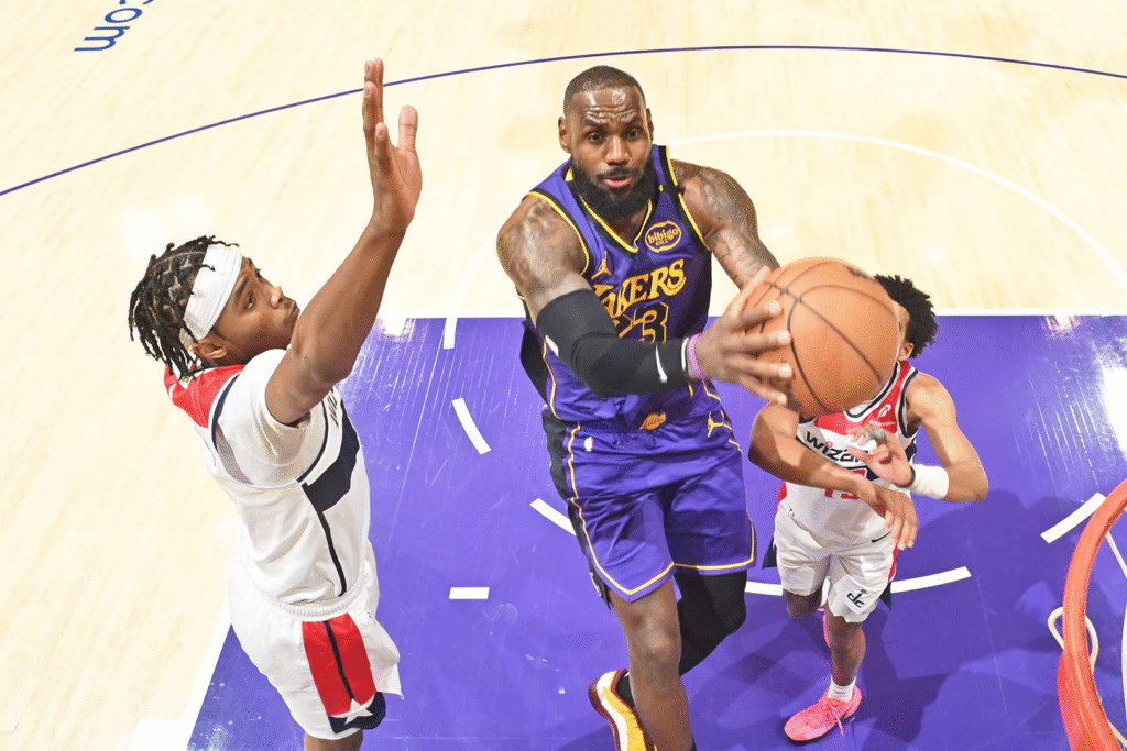 Catch the Lakers vs Wizards NBA Clash A