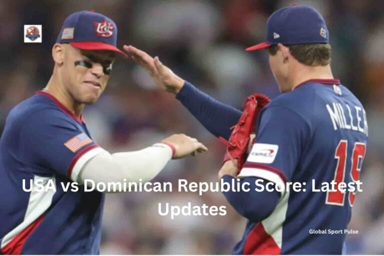 USA vs Dominican Republic Score