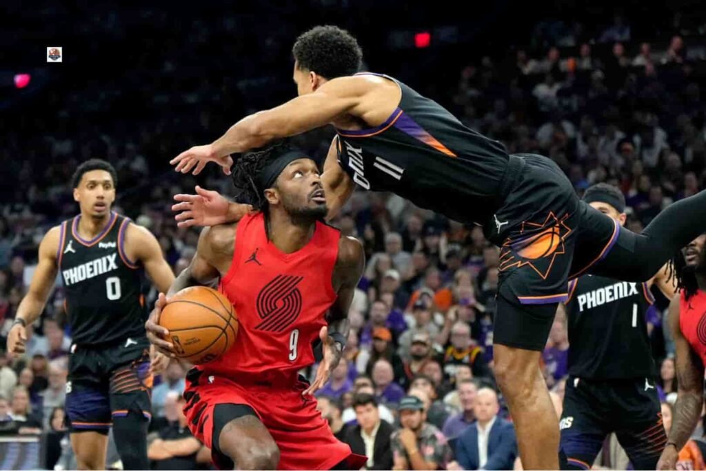 trail blazers vs suns: live nba game updates