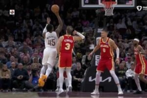 catch the action: hawks vs cavaliers game