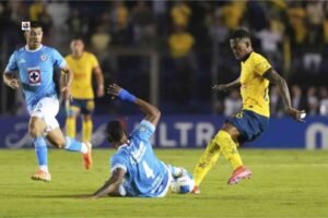 américa vs cruz azul exciting soccer match