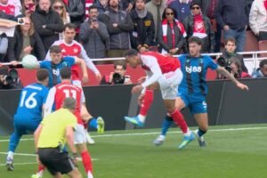 ref watch live: should brian brobbey have been sent off?