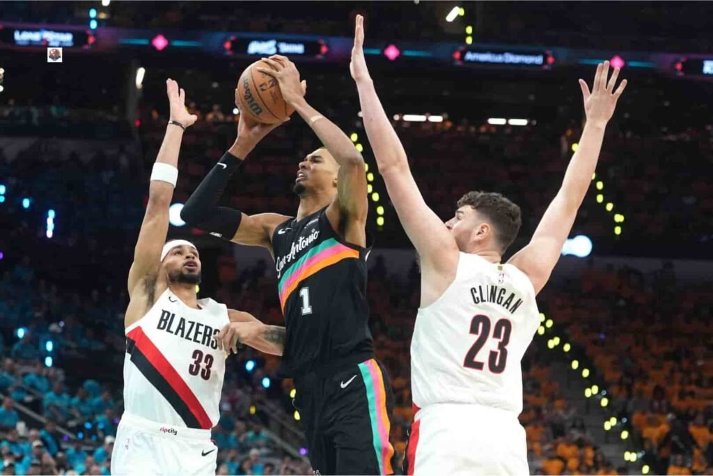 Wembanyama Leads Spurs to Comfortable Game 1 Win Over Trail Blazers — 2026 NBA Playoffs Recap