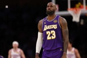 “Statistical comparison graphic of the Los Angeles Lakers vs Oklahoma City Thunder matchup, showing player performance metrics such as points, rebounds, assists, and shooting percentages for key players from both teams.”
