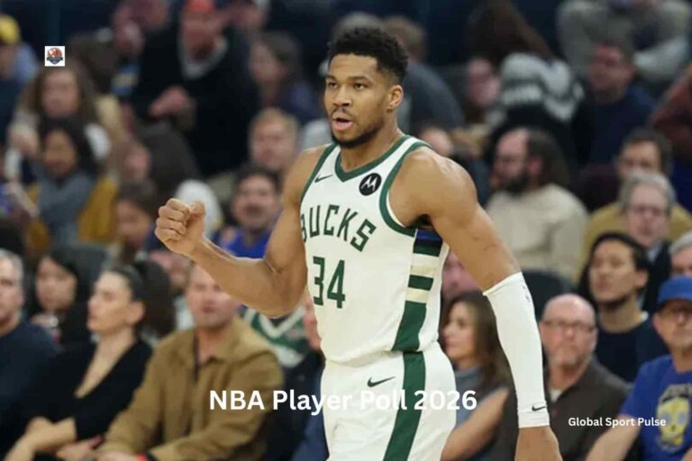 NBA Player Poll 2026 featuring Giannis Antetokounmpo and rankings of the NBA’s most passionate fan bases.