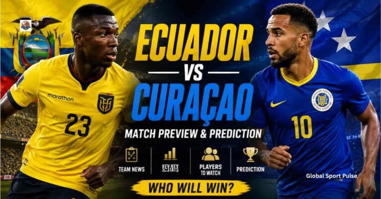 Ecuador vs Curaçao: Match Preview, Prediction & Key Insights