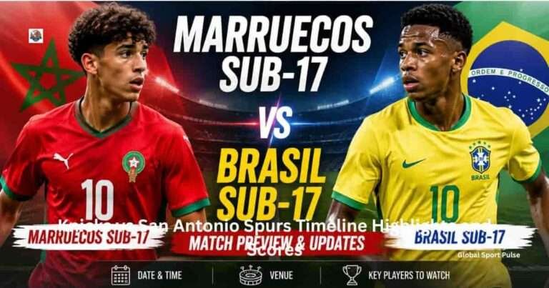 Marruecos Sub-17 vs Brasil Sub-17: Match Preview & Updates