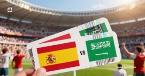 Spain vs Saudi Arabia Tickets Available – Secure Yours Now