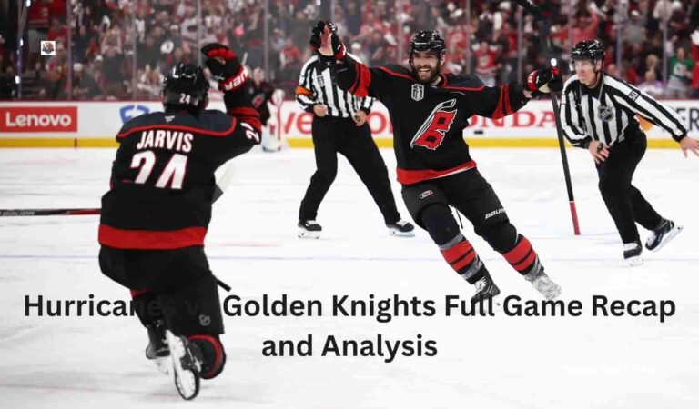 Hurricanes vs Golden Knights Full Game Recap and Analysis
