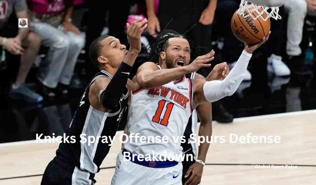 Knicks Spray Offense vs Spurs Defense Breakdown