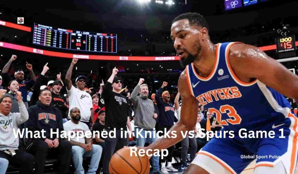 What Happened in Knicks vs Spurs Game 1 Recap brunson elite playoff form