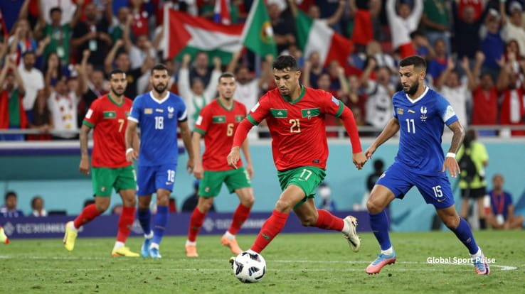 morocco national under-20 football team vs france u-20 lineups