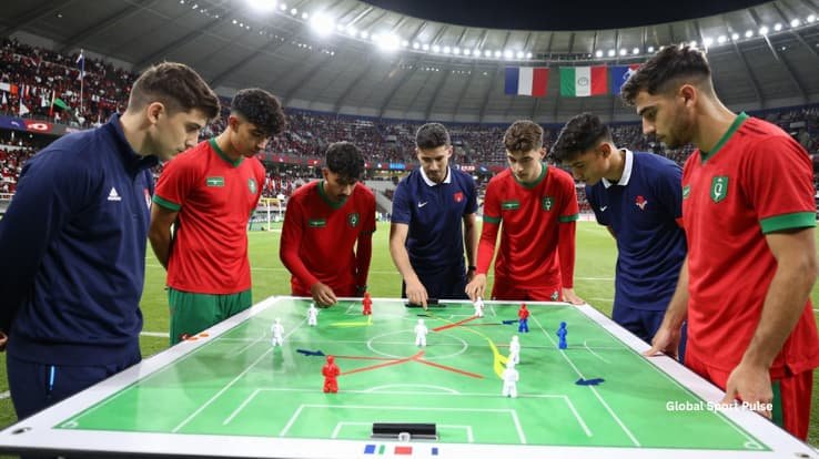 morocco national under-20 football team vs france u-20 stats