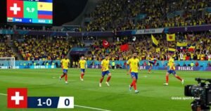 Switzerland vs Colombia Live Score and Updates Today